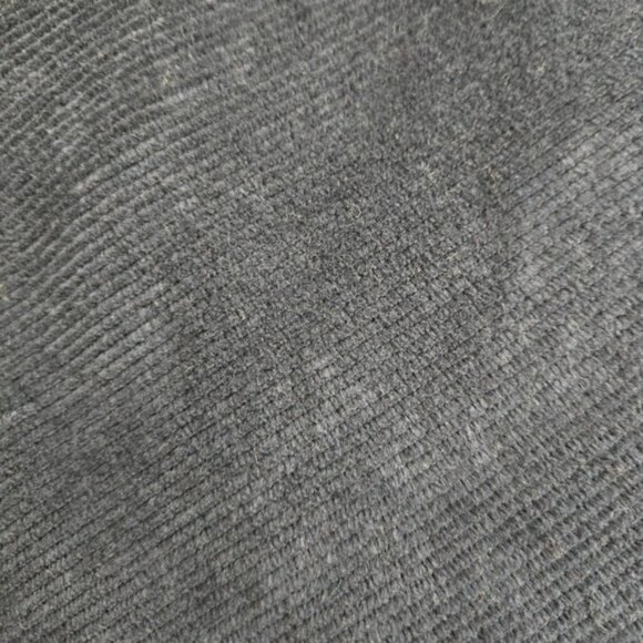 UO Copperative Navy Blue Stretch Corduroy Knee Length Full Zip Skirt Large - Picture 8 of 12